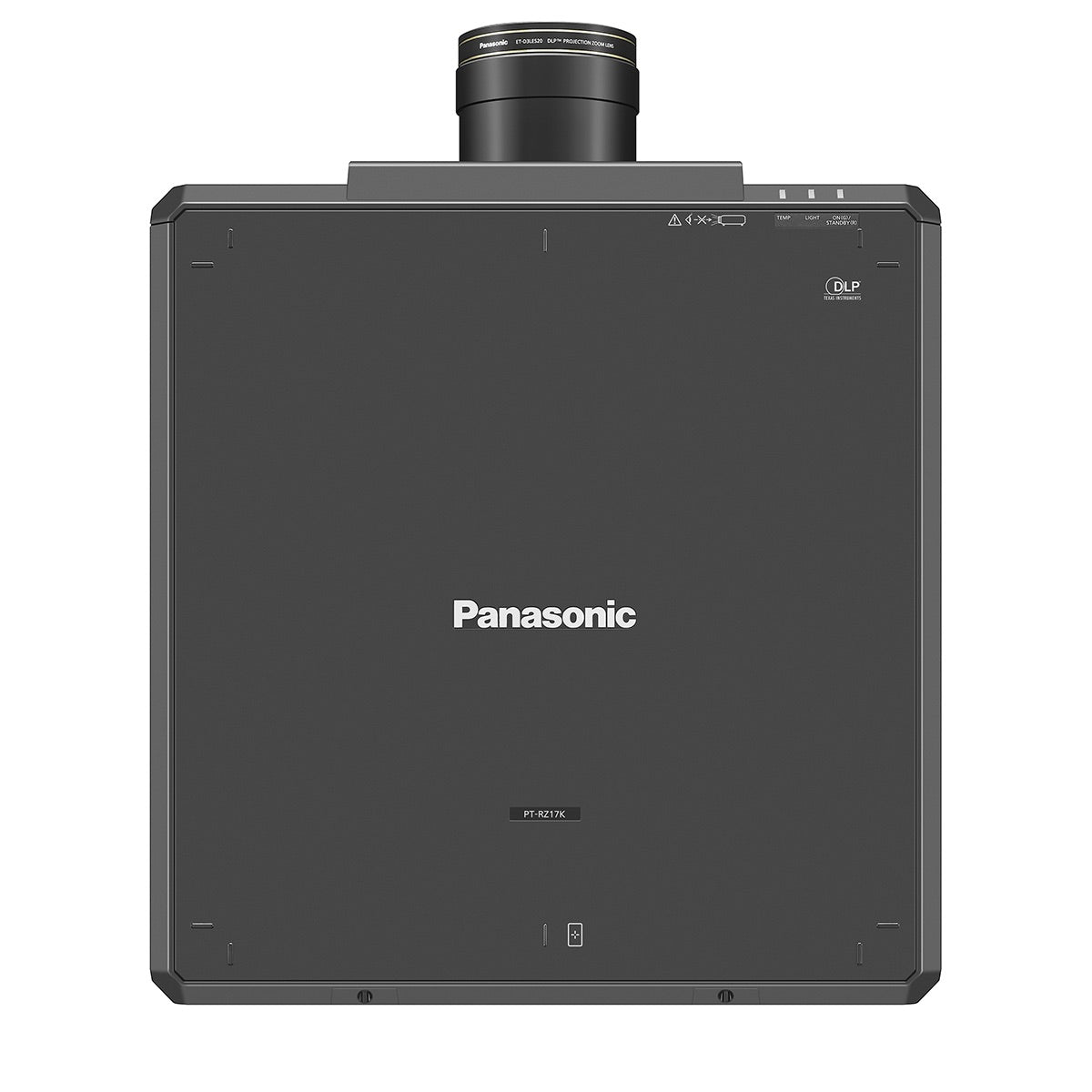 Panasonic PT-RZ17KU - 3-Chip DLP WUXGA Laser Projector (no lens), top