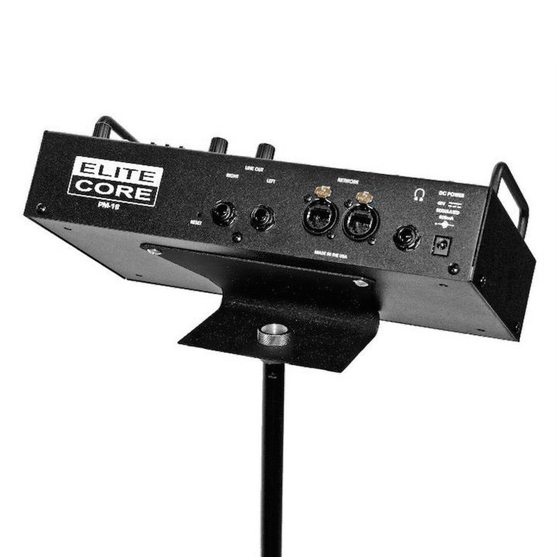Elite Core PM-16 - 16-Channel Personal Monitor Mixer, stand mount