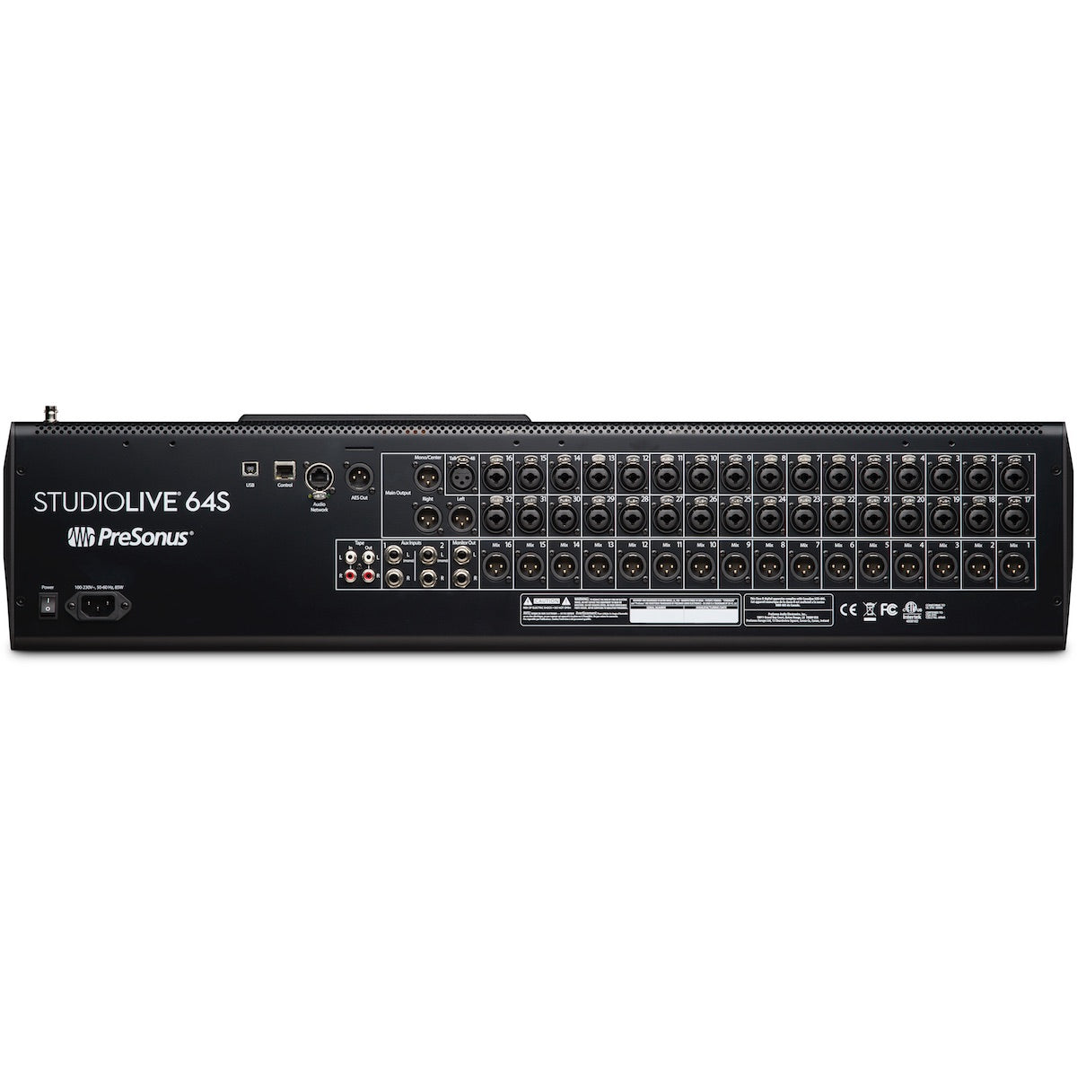 PreSonus StudioLive 64S - 64-channel Digital Mixer with Effects