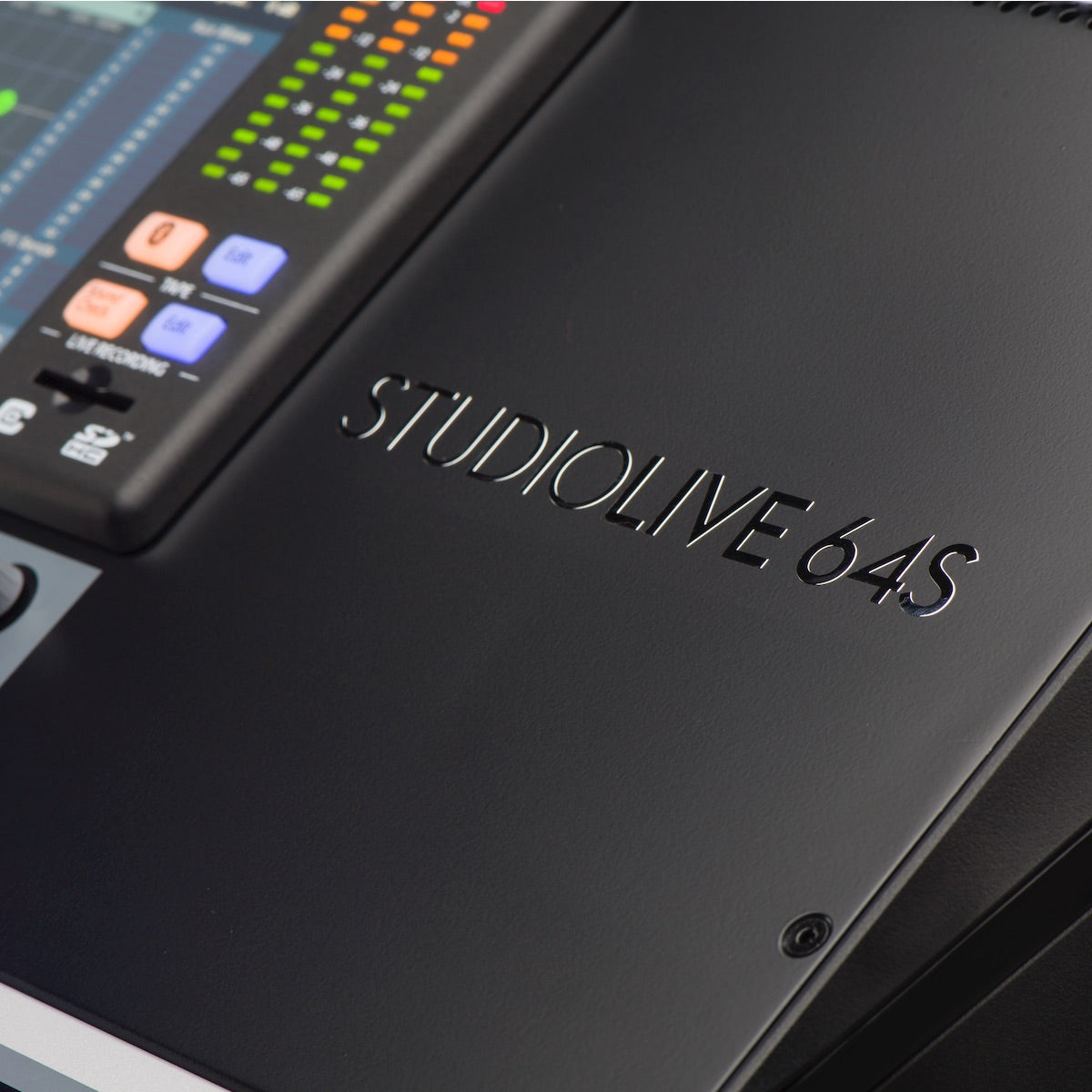PreSonus StudioLive 64S - 64-channel Digital Mixer with Effects, closeup