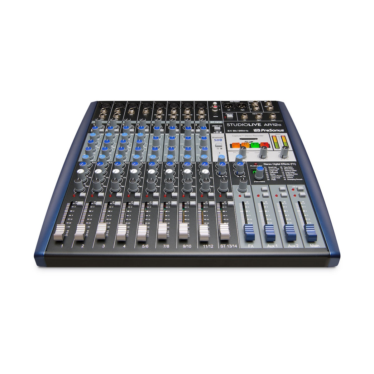 PreSonus StudioLive AR12c - 14-channel Analog USB-C Mixer with Effects, front