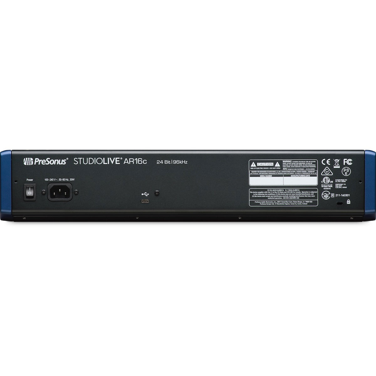 PreSonus StudioLive AR16c - 18-channel Analog USB-C Mixer with Effects