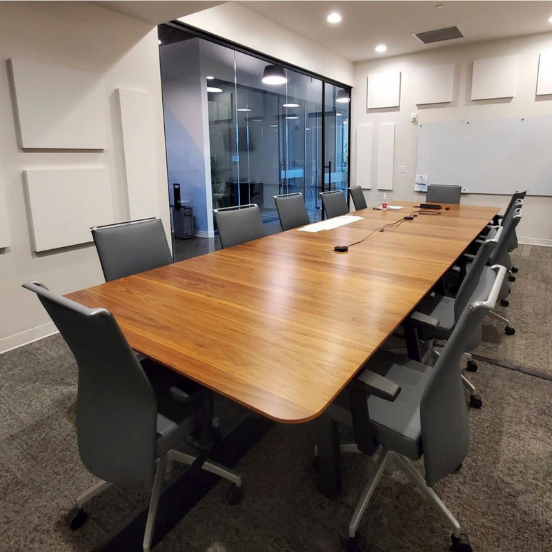 Primacoustic Clarity Room Kit - Meeting Space Acoustic Panels, installed in a conference room