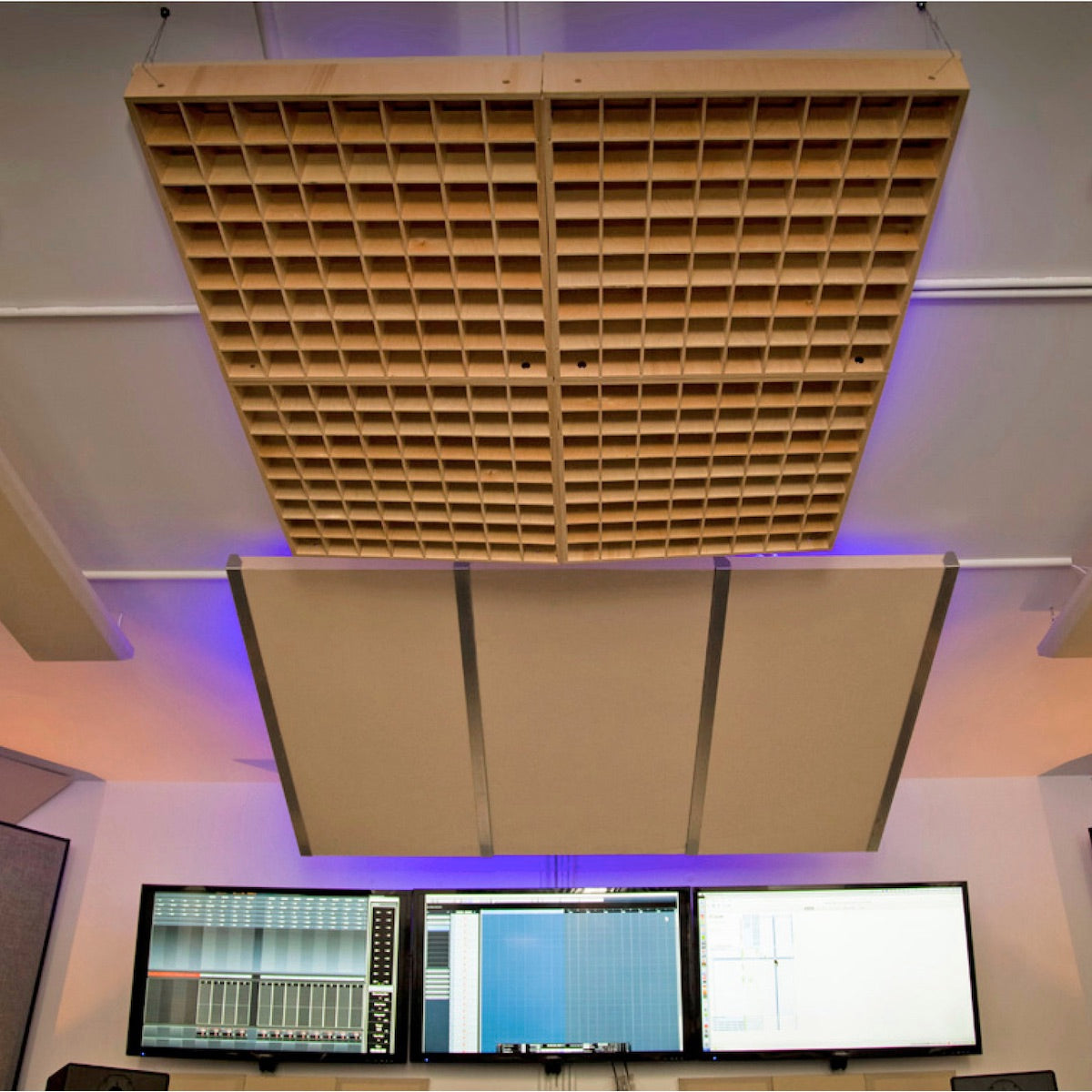 Primacoustic Radiator - Multipurpose Open Grid Acoustic Diffuser, ceiling installation