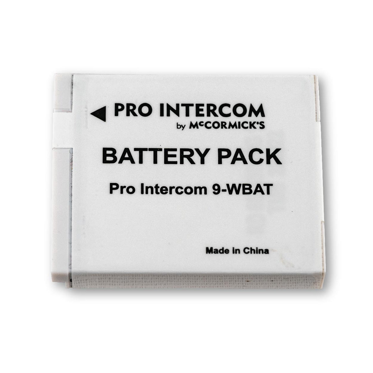 Pro Intercom 9-WBAT - Wireless Intercom Replacement Battery Pack