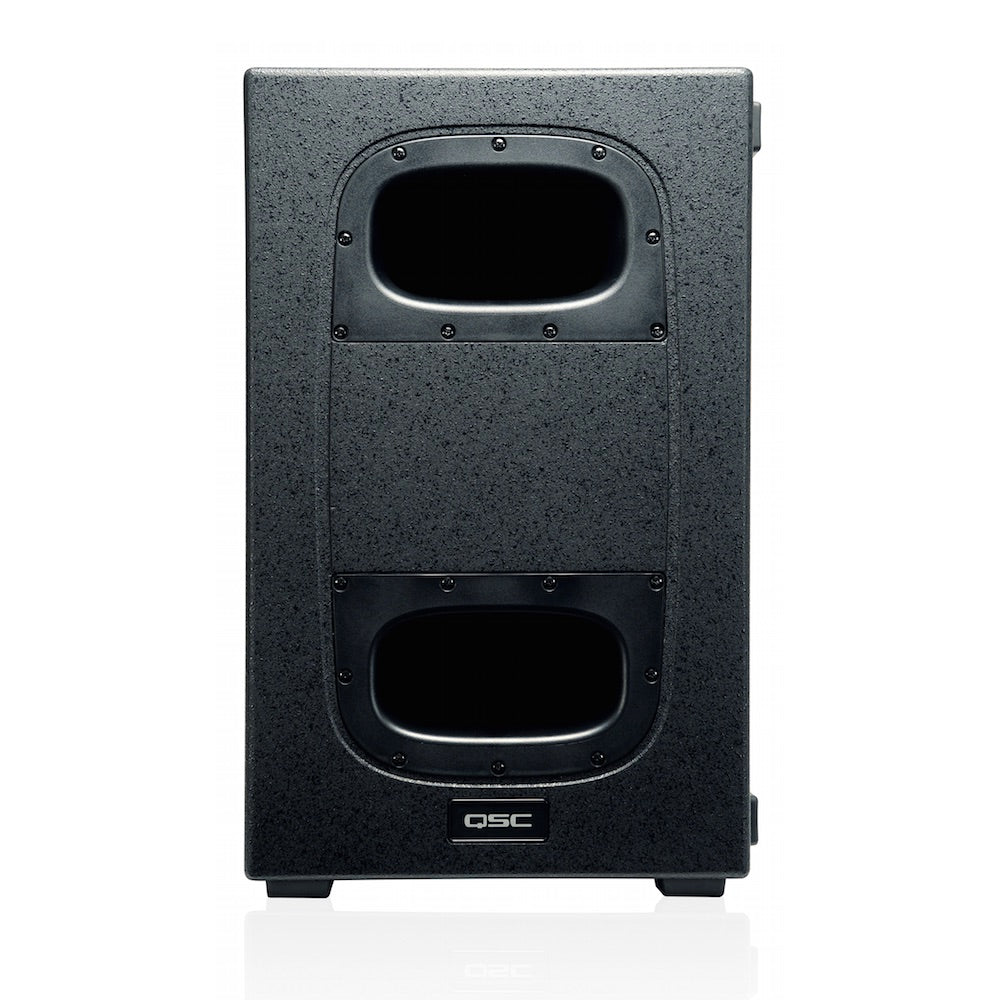 QSC KS212C Powered Dual 12-inch Cardioid Subwoofer, front