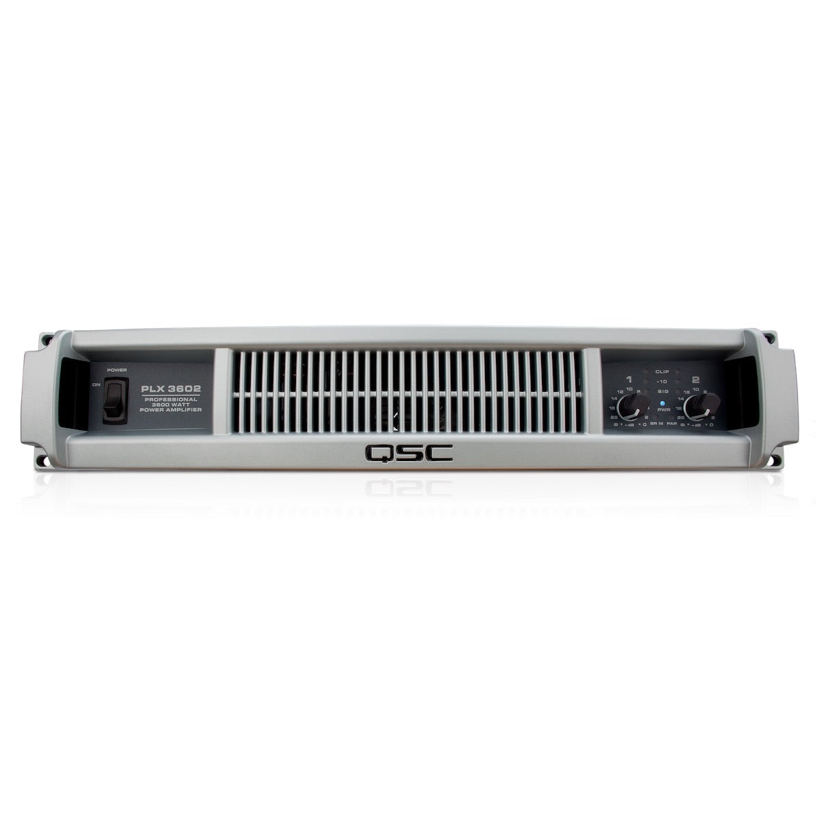 QSC PLX3602 Low-Z Power Amplifier, front