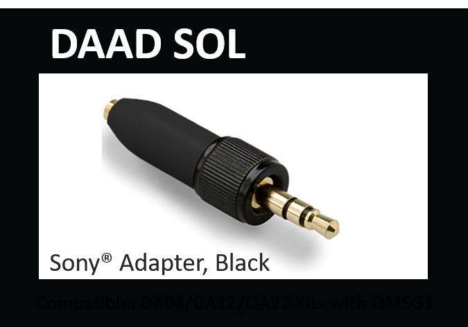 Que Audio DAAD-SOL Adapter for Sony Wireless Systems