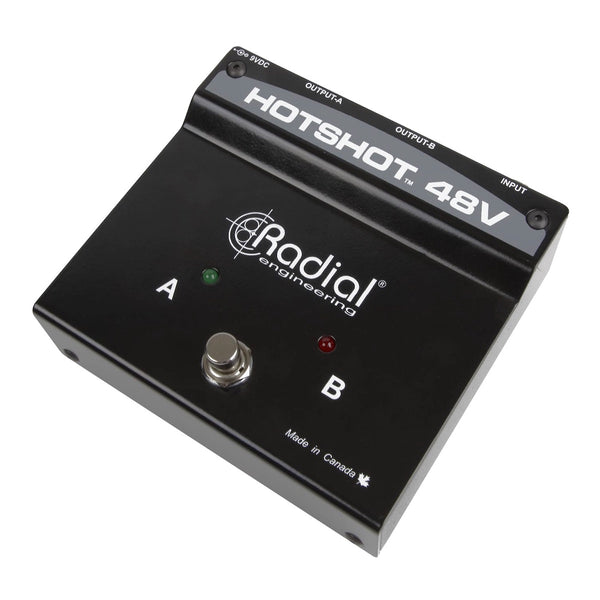 Radial HotShot 48V - Condenser Microphone Switcher, right