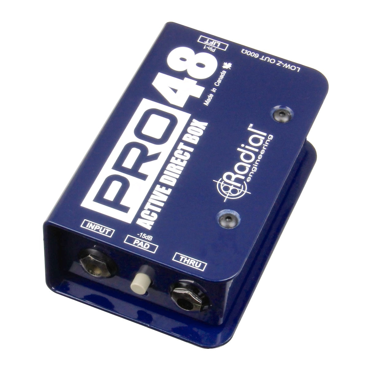 Radial Pro48 - 48V Phantom Powered Active Direct Box