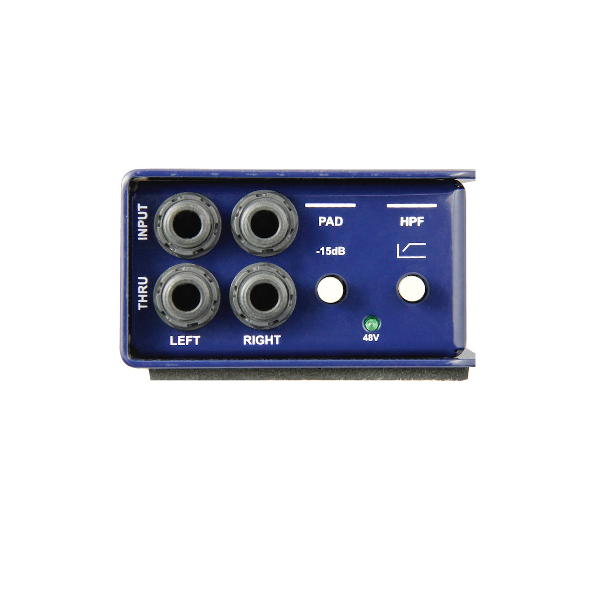 Radial J48 Stereo - Phantom Powered Active Direct Box, front