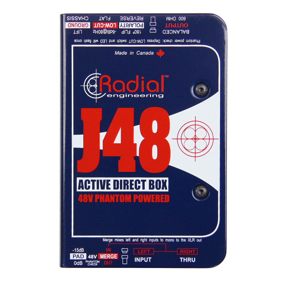 Radial J48 - Phantom Powered Active Direct Box