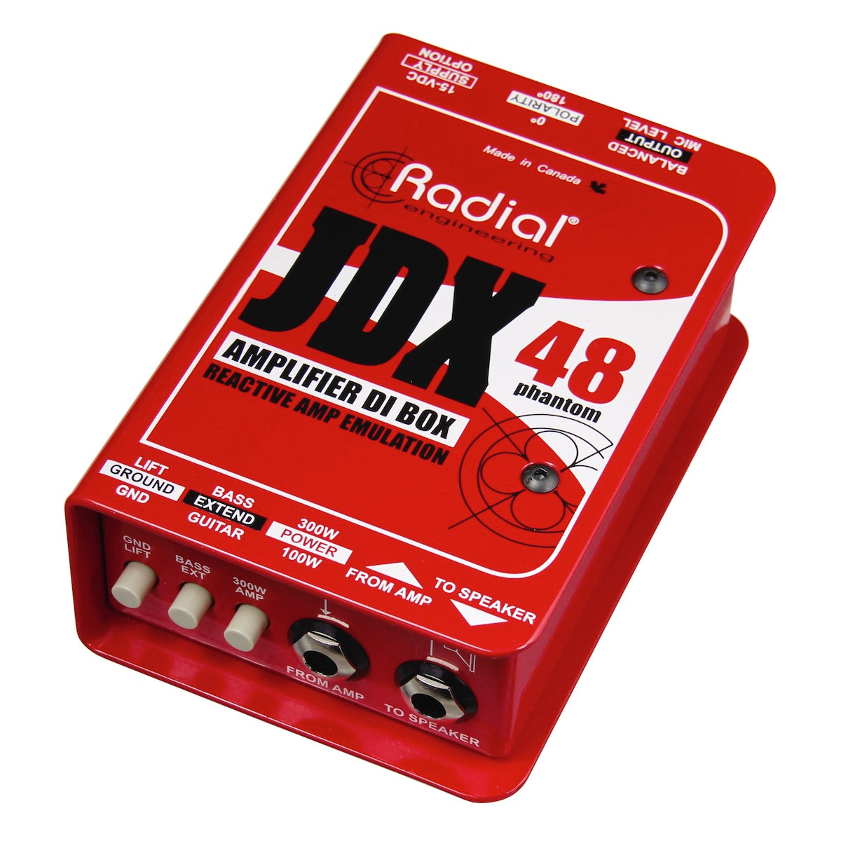 Radial JDX 48 - Reactor Guitar Amp Direct Box