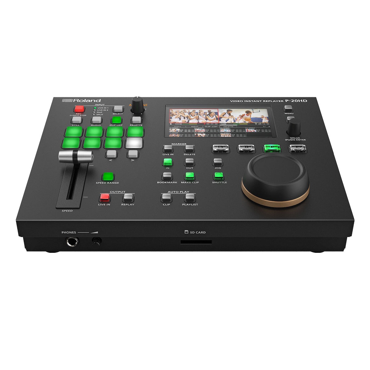 Roland P-20HD - Video Instant Replayer, front top