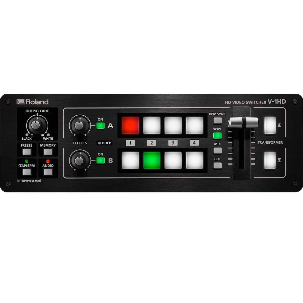 Roland V-1HD - HD Video Switcher with 4 HDMI Inputs, top