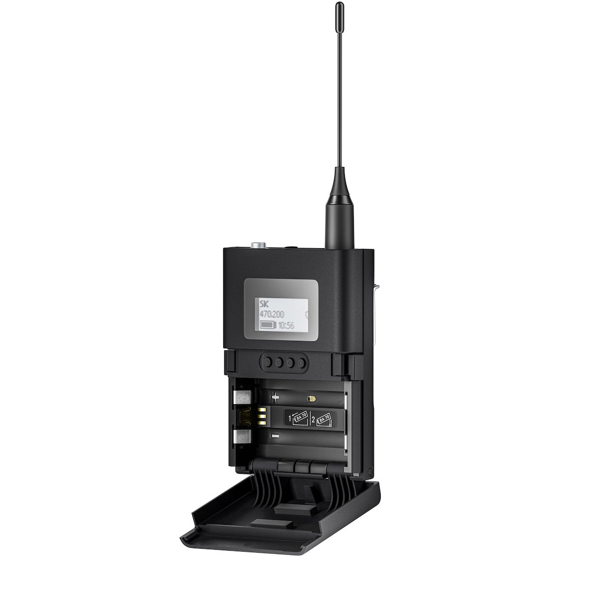 Sennheiser EW-DX SK 3-PIN - Evolution Wireless Digital Bodypack Transmitter, open