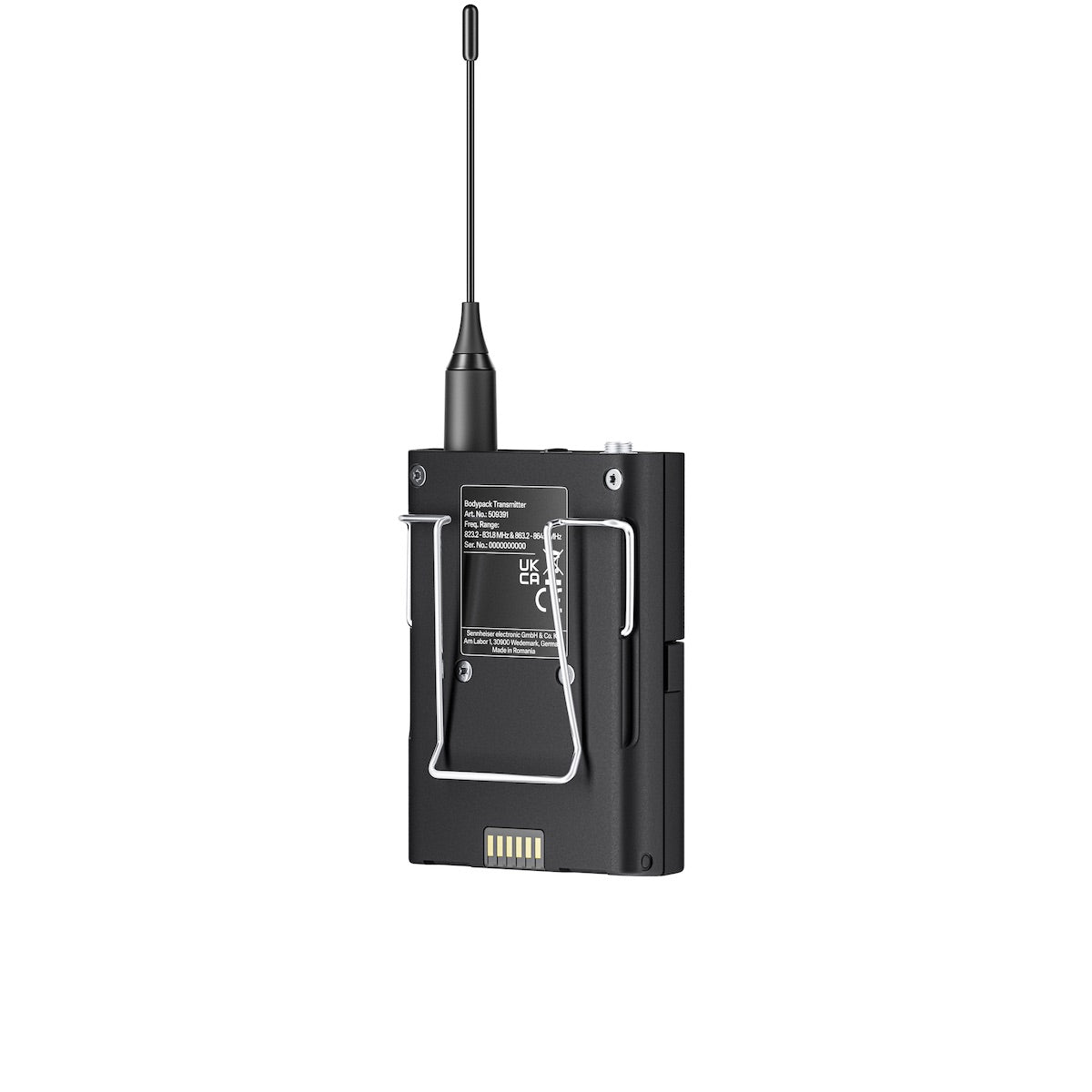 Sennheiser EW-DX SK - Evolution Wireless Digital Bodypack Transmitter, back