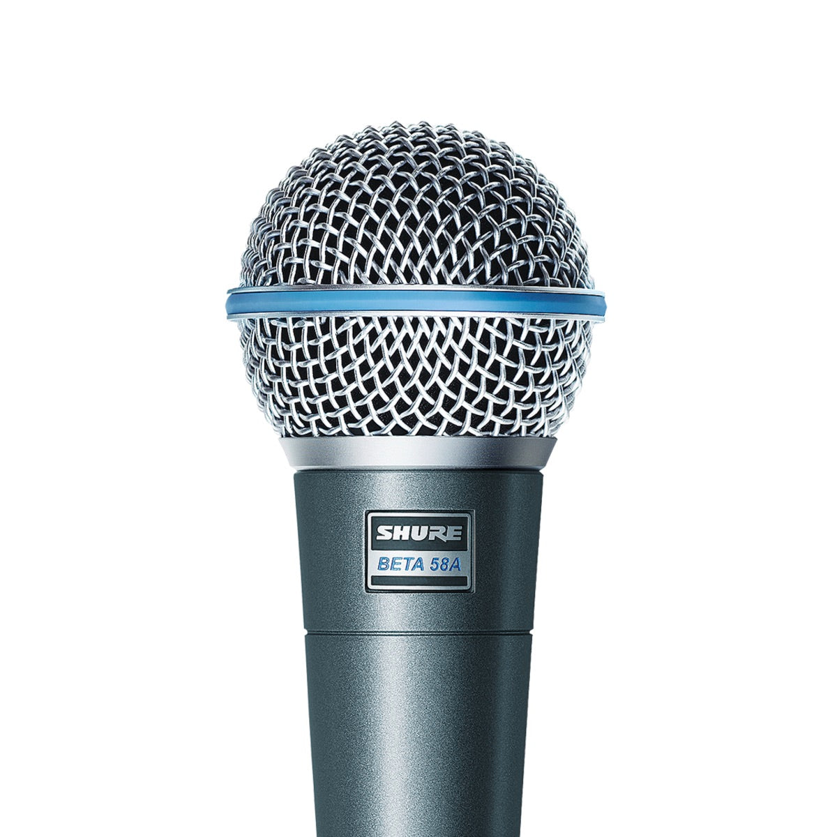 Shure Beta 58A - Supercardioid Vocal Microphone, closeup
