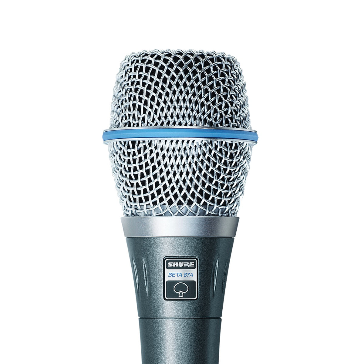 Shure Beta 87A - Supercardioid Vocal Microphone, closeup