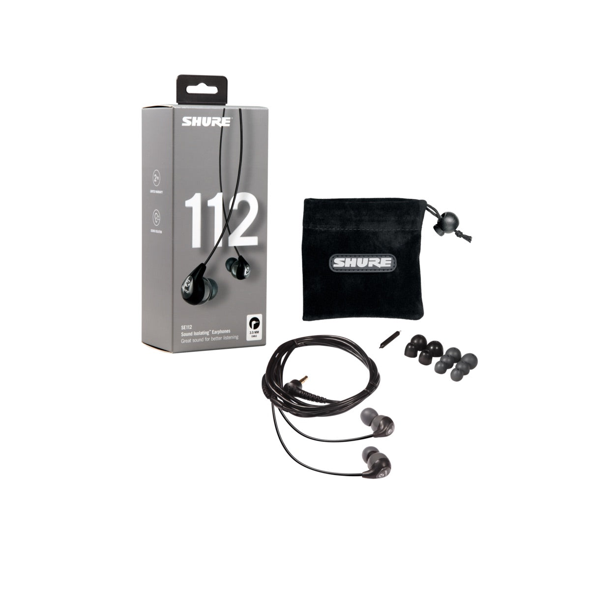 Shure sound isolating triple best sale driver earphone