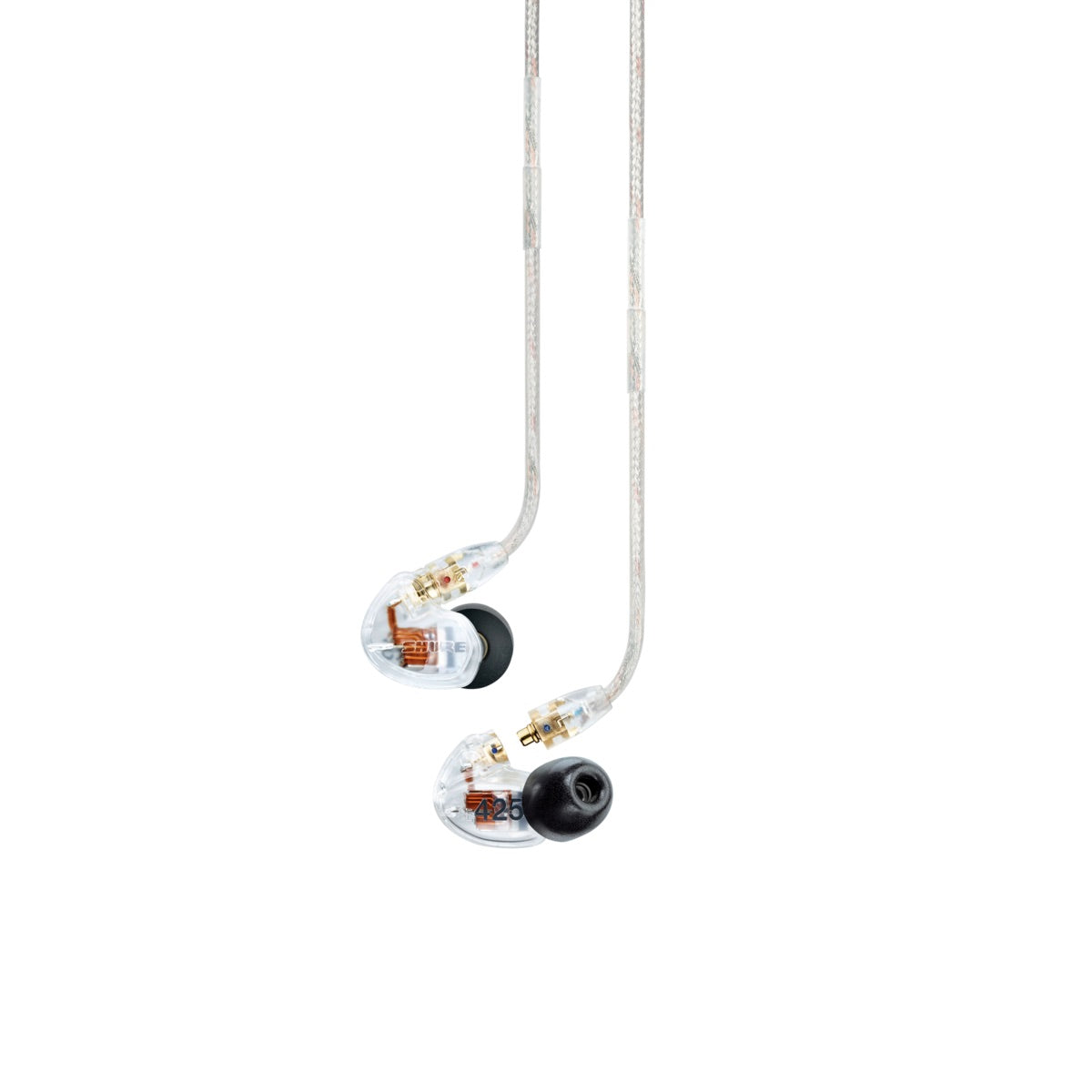 Shure SE425-CL - Sound Isolating Dual Driver Earphone, Clear