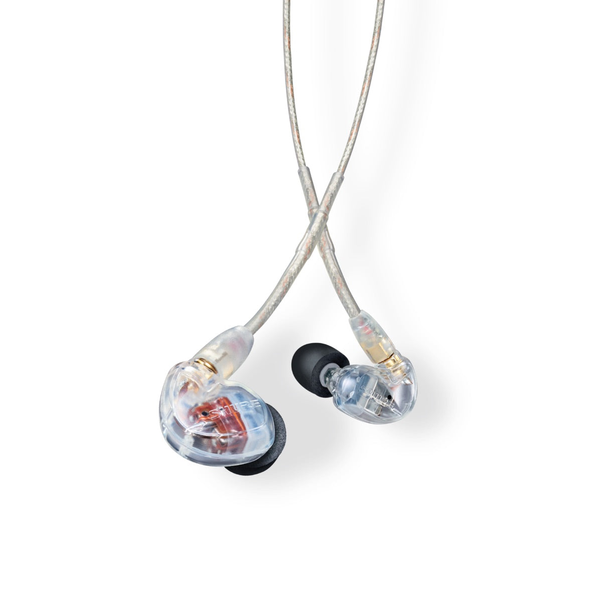 Shure SE535-CL - Sound Isolating Triple Driver Earphone, Clear