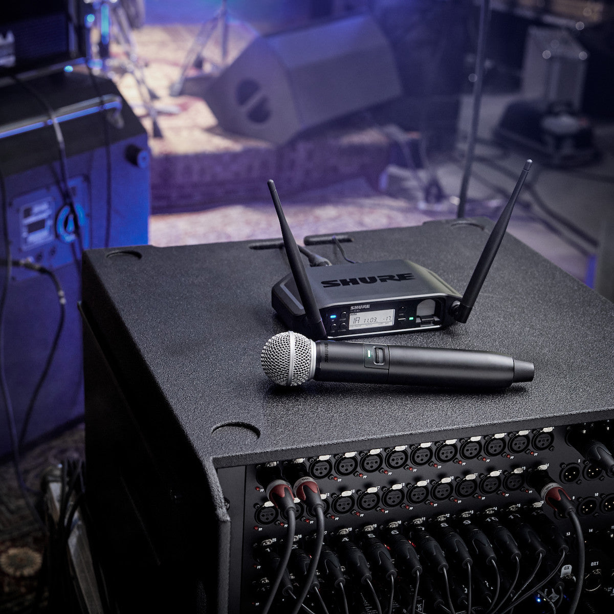Shure GLXD24+/SM58 Vocal System with SM58, GLX-D+ Dual Band