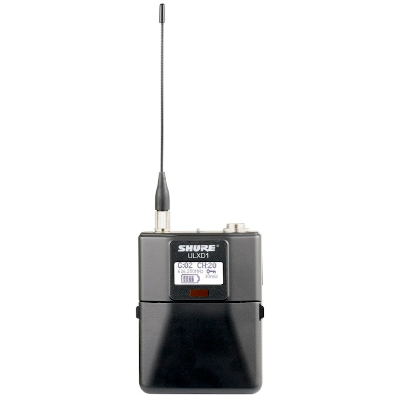 Shure ULXD1 - Digital Wireless Bodypack Transmitter, front