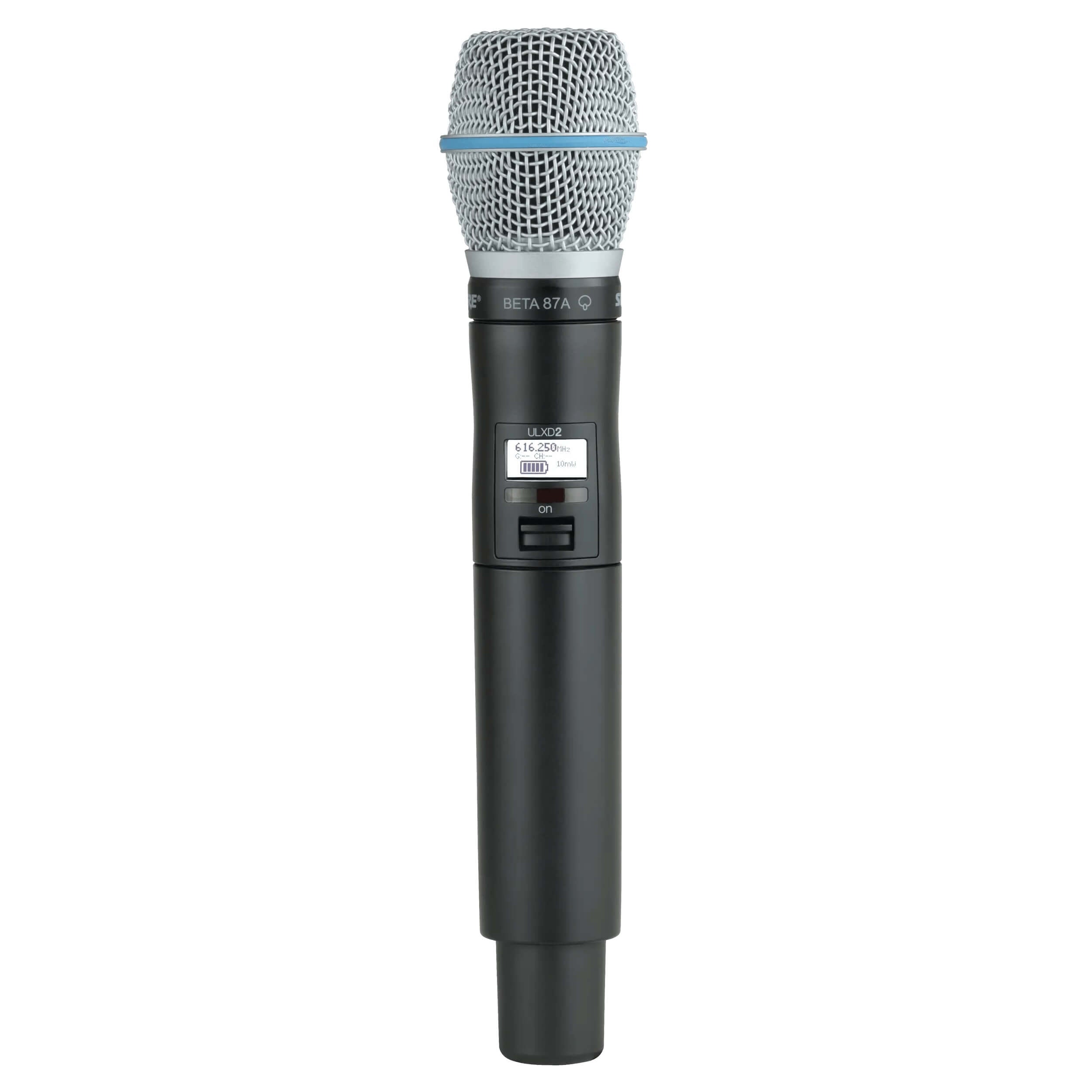 Shure ULXD2/B87A - Digital Handheld Transmitter with Beta 87A Capsule