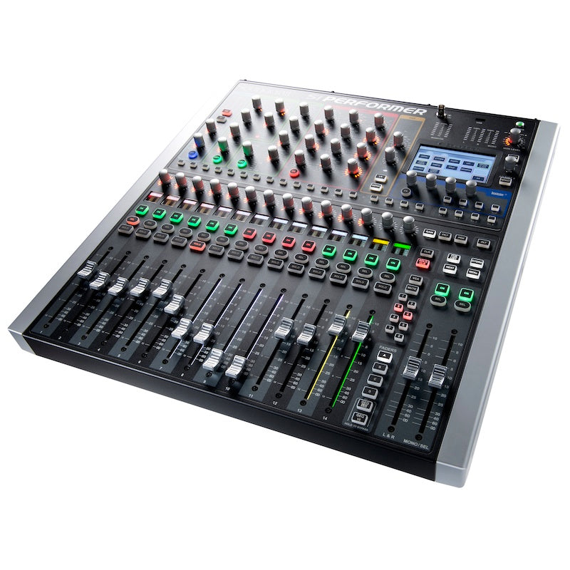 Soundcraft Si Performer 1 - 80-channel Digital Mixer with DMX Control, angled