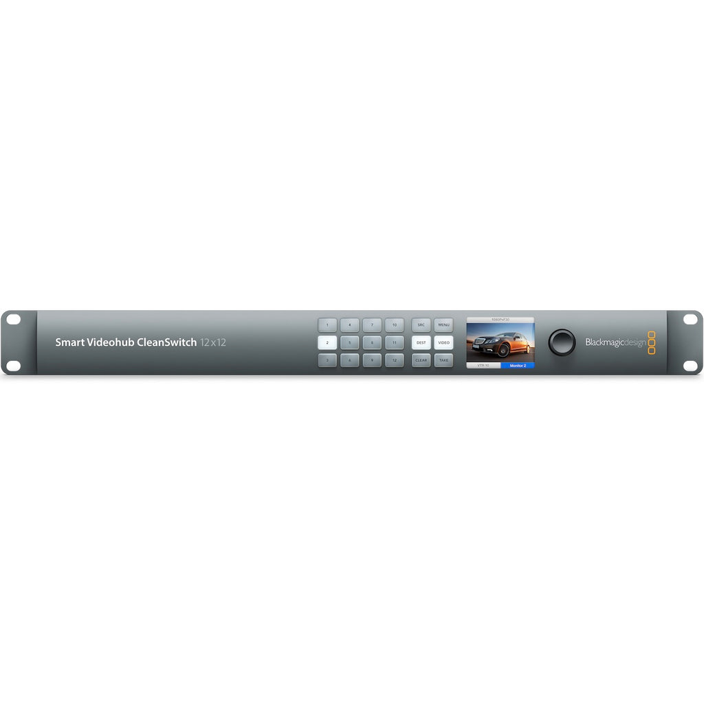 Blackmagic Design Smart Videohub CleanSwitch 12x12 - 6G-SDI Video Rout