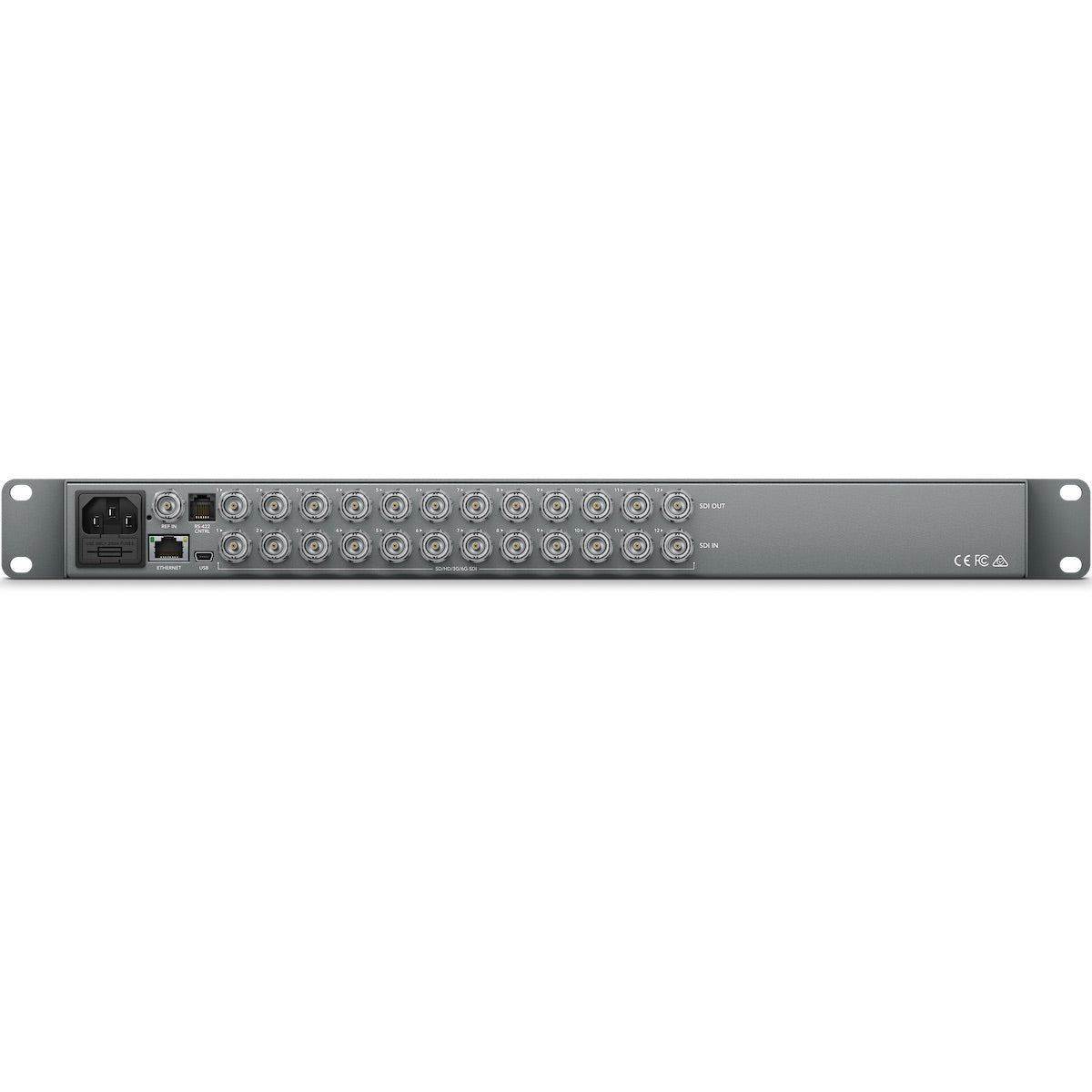 分配器・切替器 Blackmagicdesign Smart Videohub 12x12 Blackmagic Design Smart Videohub CleanSwitch 12x12 - 6G-SDI Video Rout