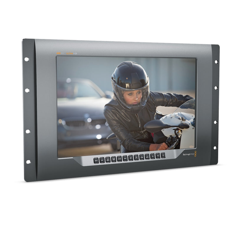 Blackmagic SmartView 4K - Ultra HD Broadcast Monitor with 12G-SDI, left