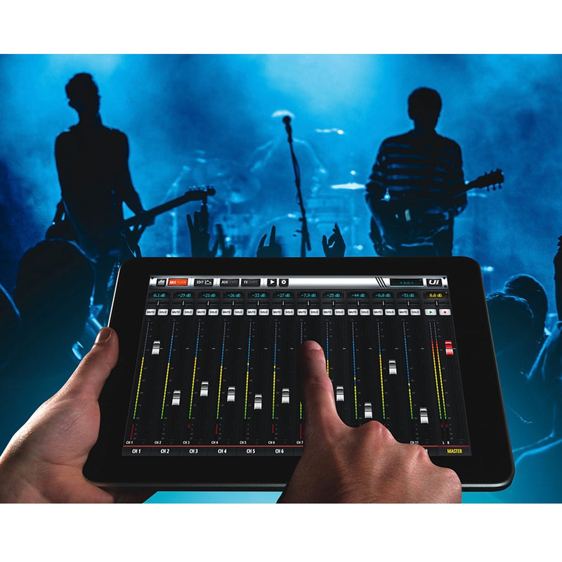 Soundcraft Ui-16 - 16-channel Digital Mixer with Wireless Control, iPad mixing control at a concert