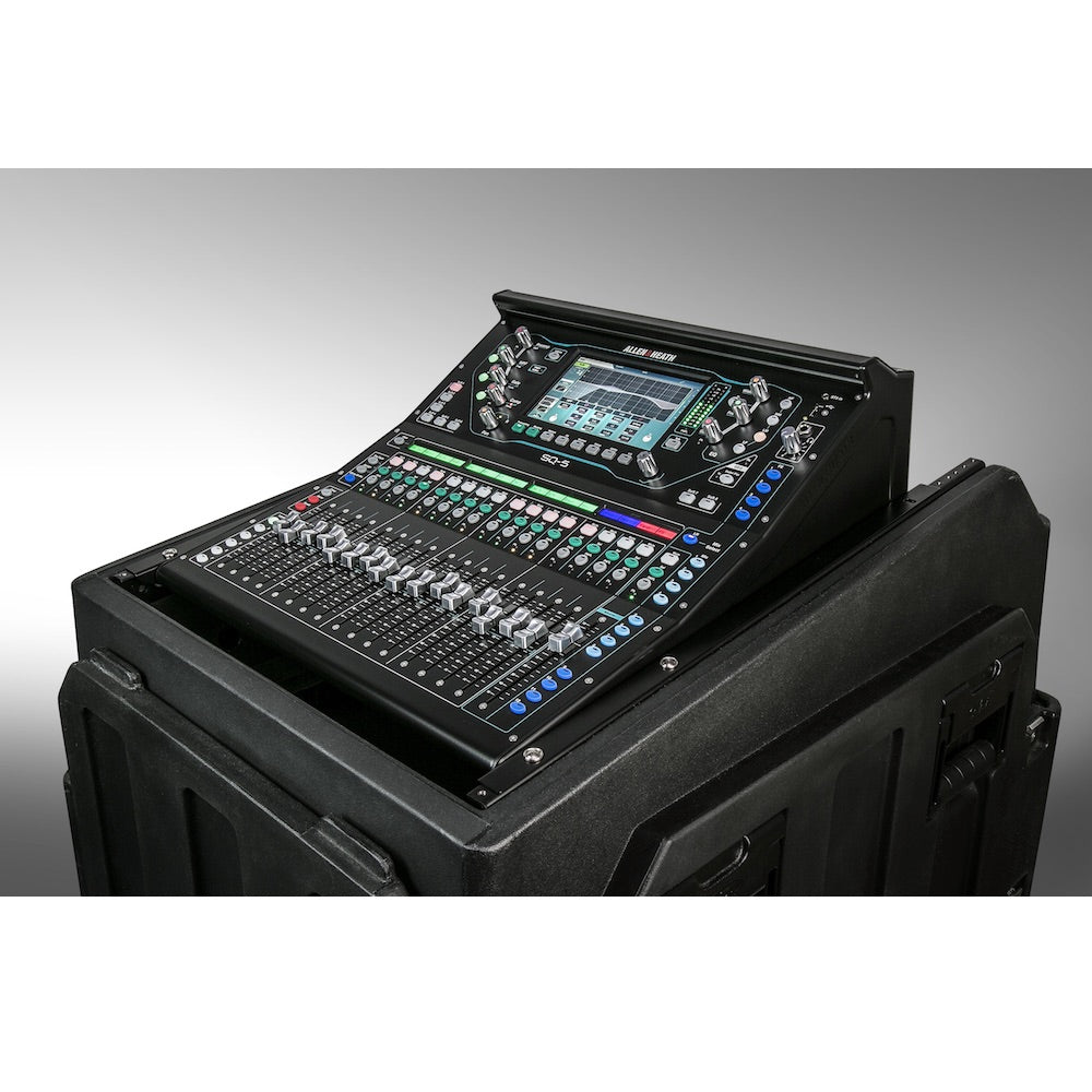 Allen & Heath SQ-5 48-channel Digital Mixer with 17 faders. rack case
