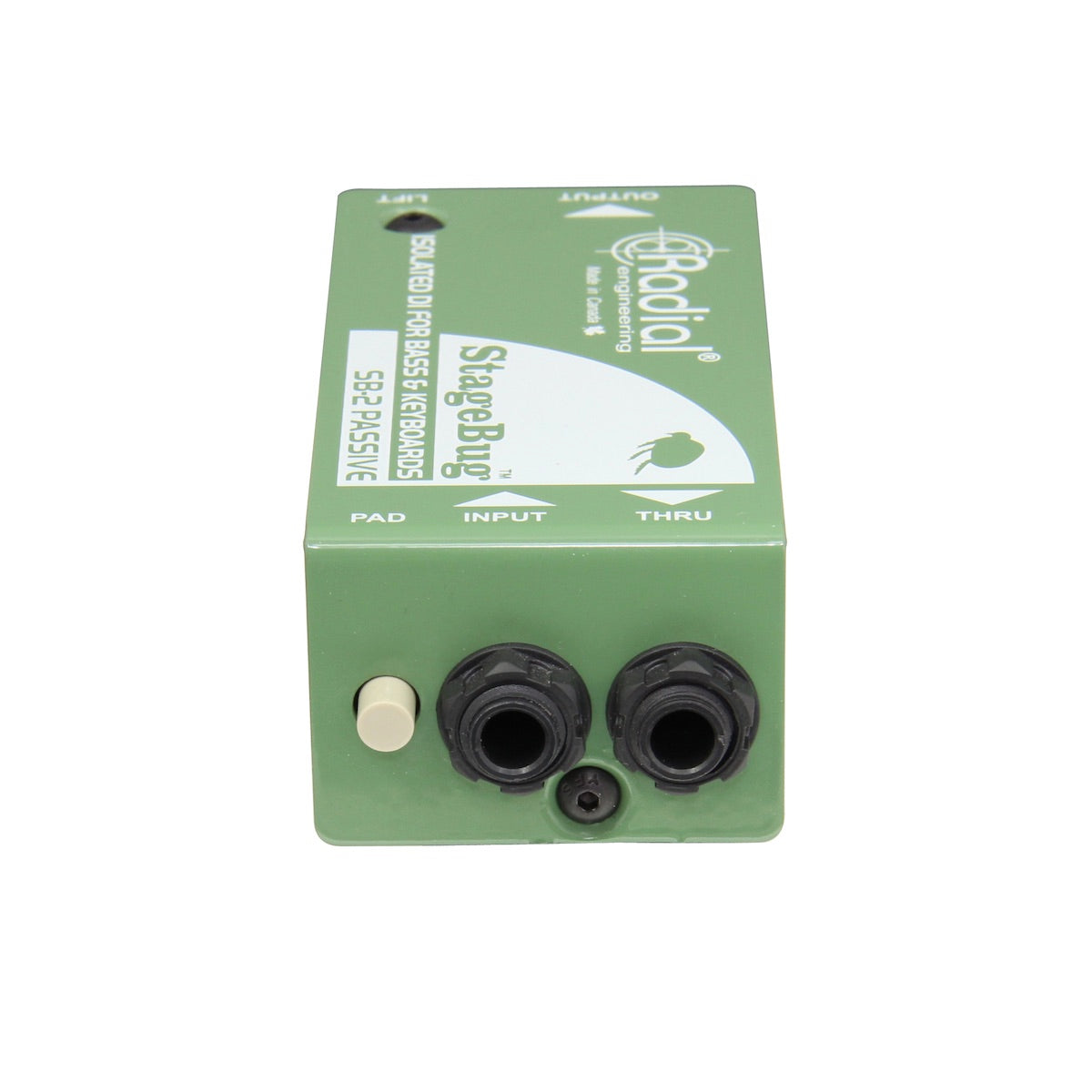 Radial StageBug SB-2 Passive - Compact Direct Box for Bass & Keyboards
