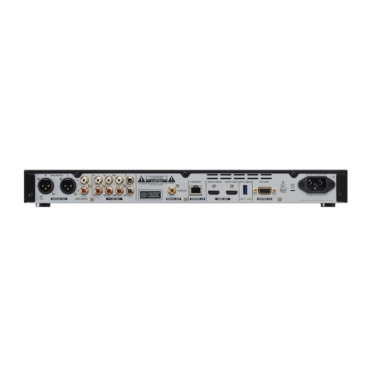 Tascam BD-MP4K - Professional 4K UHD Blu-ray Multimedia Player