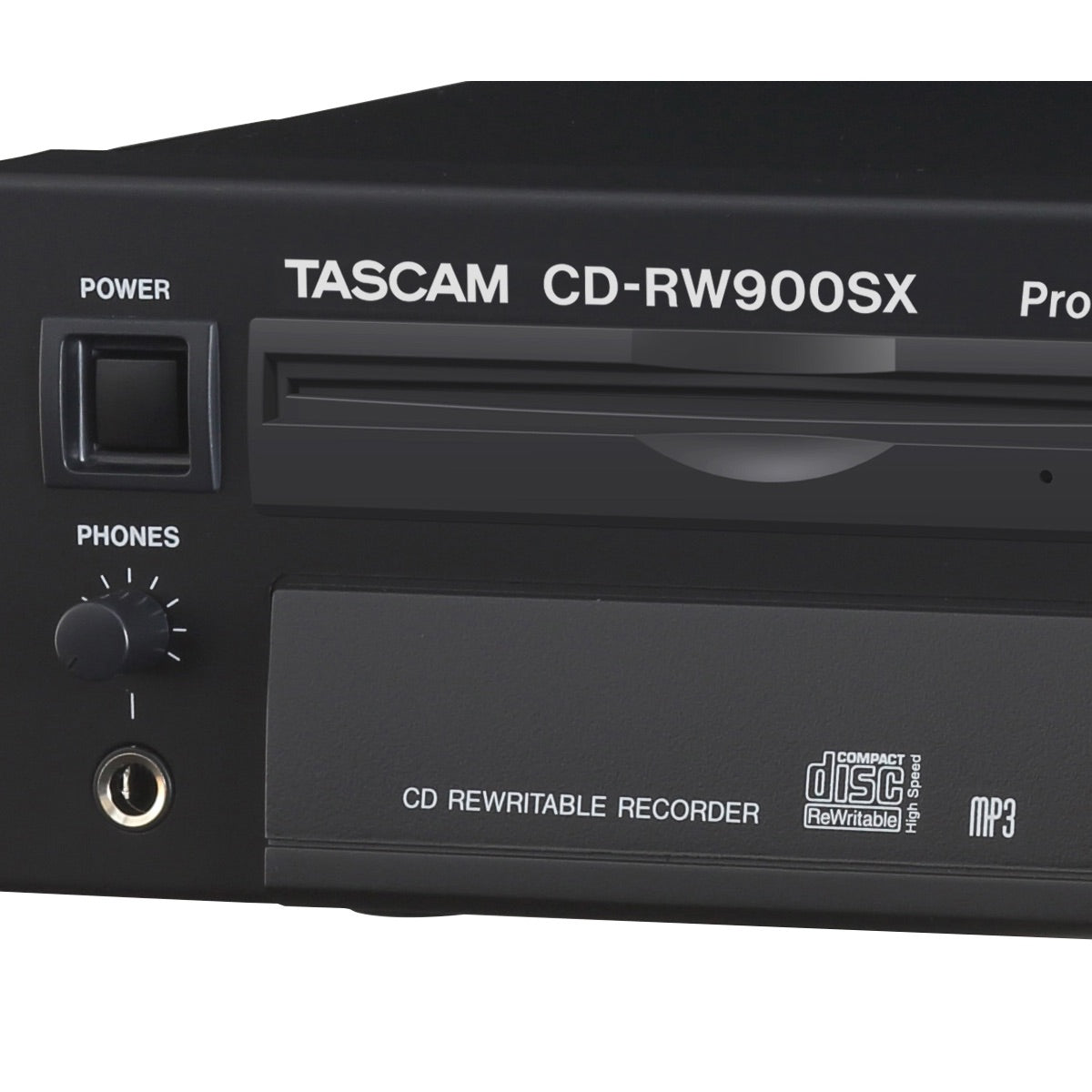 Tascam CD-RW900SX - Professional CD Recorder/Player, emergency eject port