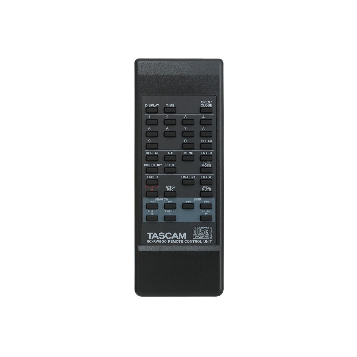 Tascam CD-RW900SX - Professional CD Recorder/Player, RC-RW900 remote control