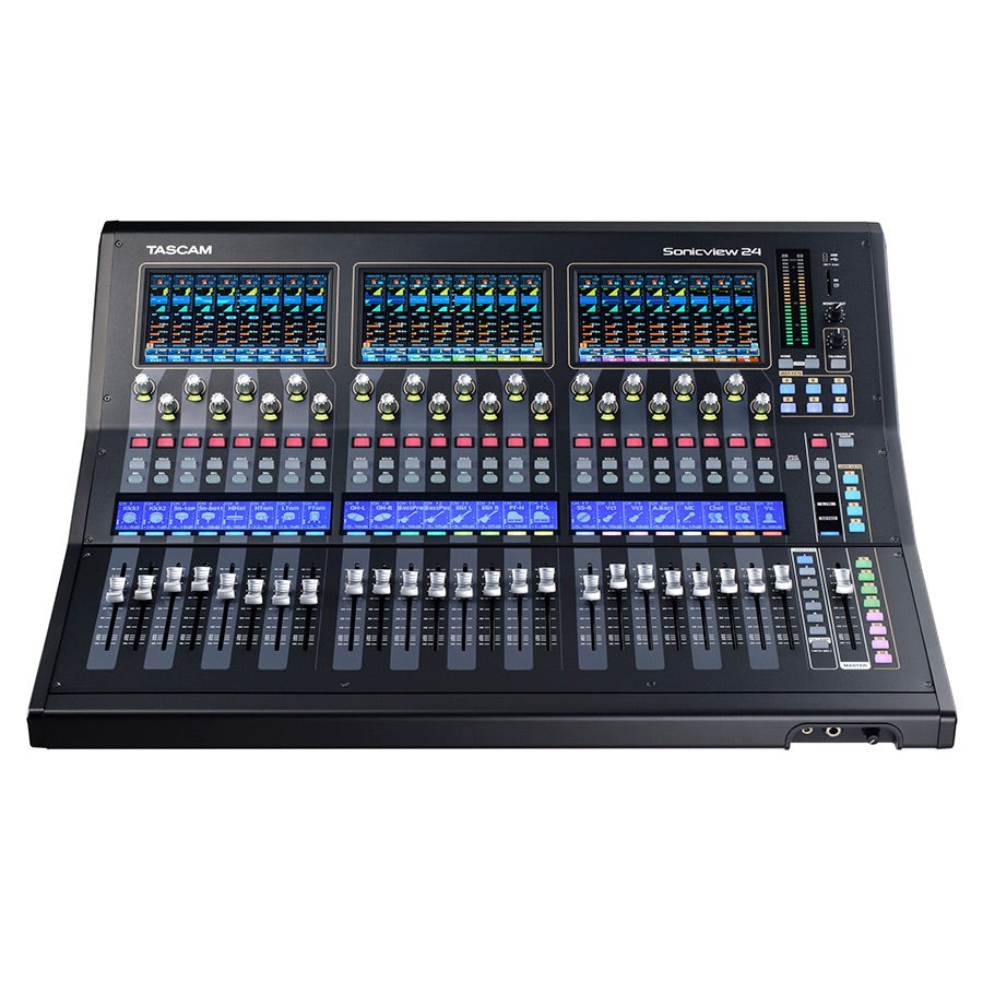 TASCAM Sonicview 24XP - 24-input Digital Recording and Mixing Console, front