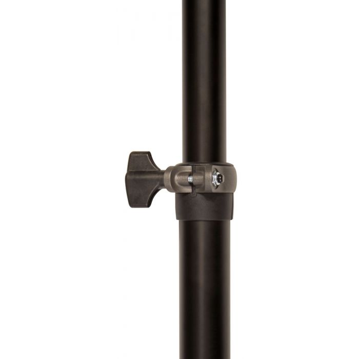 Ultimate Support TS-80B - Tripod Speaker Stand, height adjustment closeup