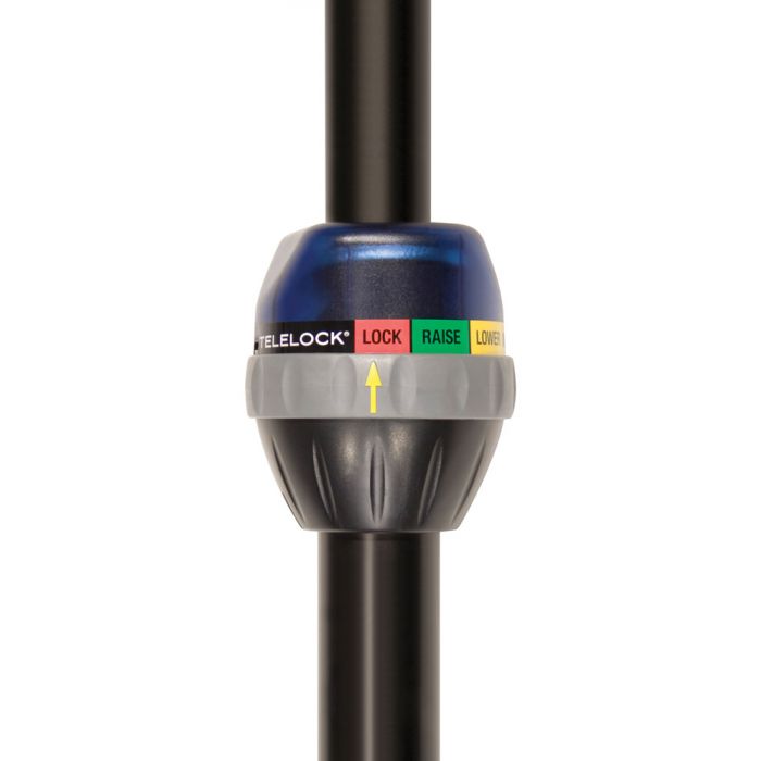 Ultimate Support TS-99B - TeleLock Speaker Stand or Lighting Tree Base, TeleLock closeup