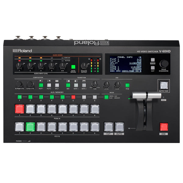 Roland V-60HD - Multi-format HD Video Switcher, top