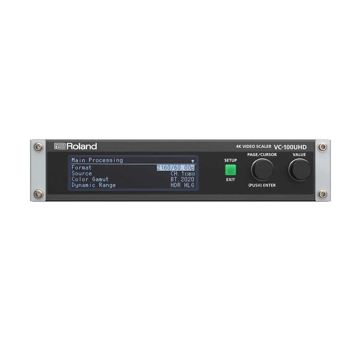 Roland VC-100UHD - 4K Video Scaler, Converter, and Streamer, front