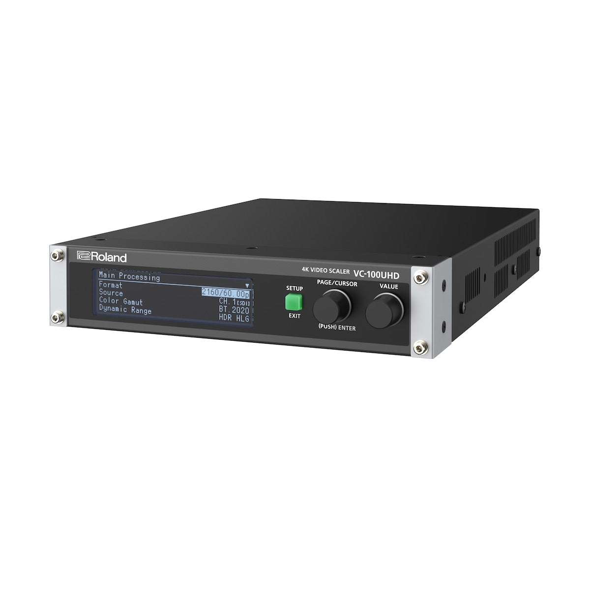 Roland VC-100UHD - 4K Video Scaler, Converter, and Streamer, front right