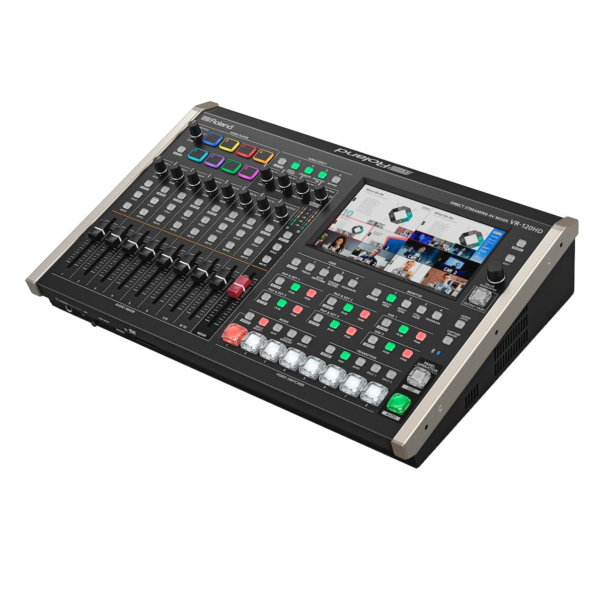 Roland VR-120HD - Direct Streaming AV Mixer, Video Switcher