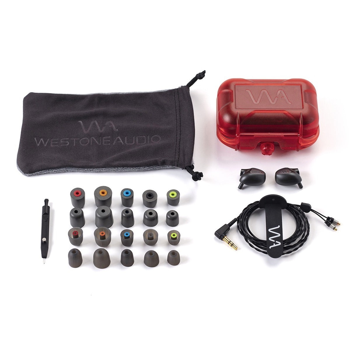 Westone MACH 10 - 1-driver Universal In-ear Monitors, included