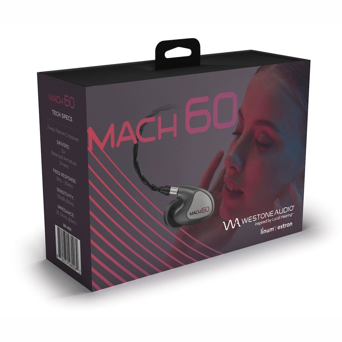 Westone MACH 60 - 6-driver Universal In-ear Monitors box