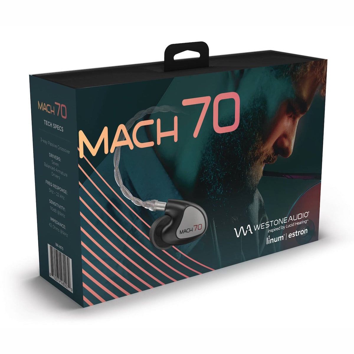 Westone MACH 70 - 7-driver Universal In-ear Monitors box