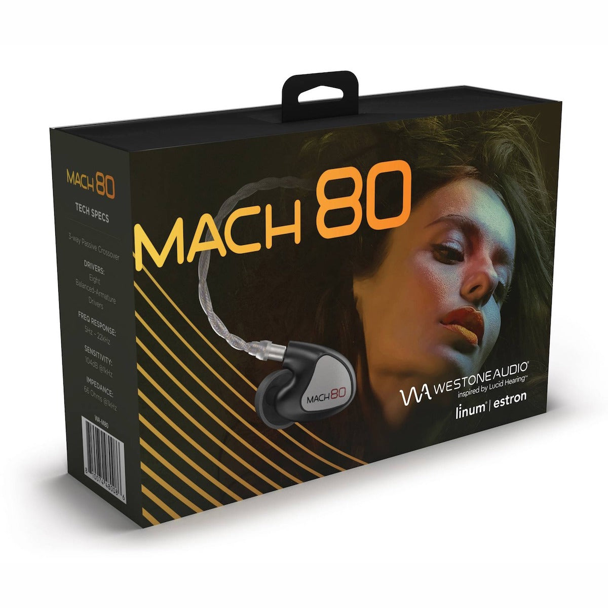 Westone MACH 80 - 8-driver Universal In-ear Monitors box